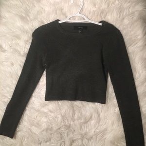 Sweater Crop Top